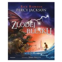 Zloděj blesku (ilustrované vydání) (Defekt) - Rick Riordan, John Rocco