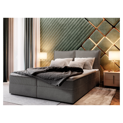 MSL Kontinentální čalouněná postel LOTO (160 x 200 cm) Barva látky: POSO 60