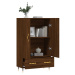 vidaXL Skříň highboard hnědý dub 69,5 x 31 x 115 cm kompozitní dřevo