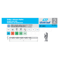 STIMZET vrták s válcovou stopkou 2,5x140/95mm  zvlášť dlouhý - HSS, DIN 1869 RN ZV 3001