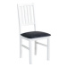 Jídelní židle NILO 7 Bílá Tkanina 15B