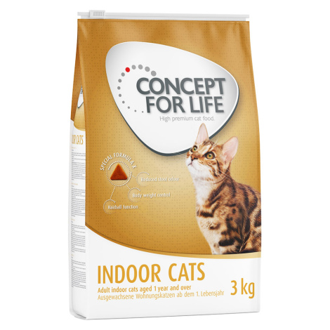 Concept for Life, 3 kg za skvělou cenu! - Indoor Cats