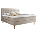 Béžová boxspring postel 160x200 cm Massello – Meise Möbel