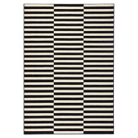 Černo-bílý běhoun Hanse Home Gloria Panel, 80 x 200 cm