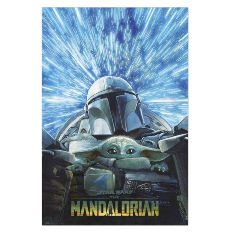 Plakát Star Wars: The Mandalorian - Hyperspace (210) Europosters