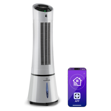 Klarstein Skyscraper Ice Smart, 4 v 1, ochlazovač vzduchu a ventilátor, WiFi, 180 m³/h, dálkové 