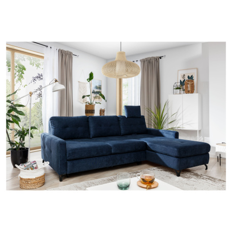 Sedací souprava Nawe 1 Provedení: Pravá varianta, Nožičky: Černé, látka: Cremona 77