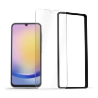 AlzaGuard 2.5D Glass EasyFit 2 Pack pro Samsung Galaxy A25 5G s instalačním rámečkem