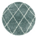 Ayyildiz koberce Kusový koberec Alvor Shaggy 3401 blue kruh - 200x200 (průměr) kruh cm
