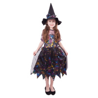 Dětský kostým čarodějnice barevná (S) e-obal