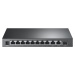 TP-Link CCTV switch TL-SL1311P (8x100Mb/s, 2xGbE, 1xSFP, 8xPoE+, 65W, fanless)