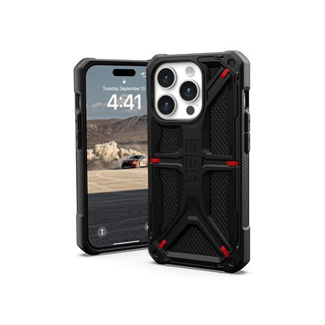 UAG Monarch Kevlar Black iPhone 15 Pro