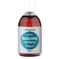 Allnature Koloidní stříbro Ag200 25ppm 500ml