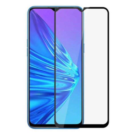 3D ochranné tvrzené sklo s rámečkem pro Realme 5 - černé