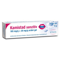 KAMISTAD SENZITIV 185MG/G+20MG/G ORM GEL 1X10G