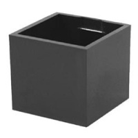 Sgaravatti Trend s.r.l. Cube Magnetický květináč 3,5 cm tmavě šedý