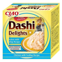 Ciao Dashi Delights kuře s hřebenatkou 4 × 70 g