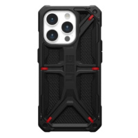 Pouzdro UAG Monarch pro iPhone 15 Pro - Kevlar černé