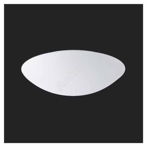 AURA 4 stropní/nástěnné skleněné svítidlo bílá IP43 4000 K 20W LED nouzové kombinované 3 h - OSM OSMONT