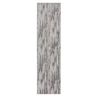 Flair Rugs koberce Běhoun Eris Gleam Silver - 80x300 cm