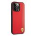 Ferrari FEHCP14LAXRE hard silikonové pouzdro iPhone 14 PRO 6.1" red Carbon