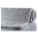 GRUND Koupelnová předložka MELANGE stříbrná Rozměr: 80x140 cm