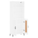 vidaXL Skříň highboard bílá 69,5 x 34 x 180 cm kompozitní dřevo