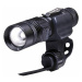Solight LED nabíjecí svítilna s cyklo držákem, 400lm, zoom, Li-Ion WN33