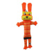 Hračka BeFUN ROBBOT puppy oranžová 38 cm 1 ks