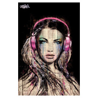 Plakát, Obraz - Loui Jover - DJ Girl, 61 × 91.5 cm