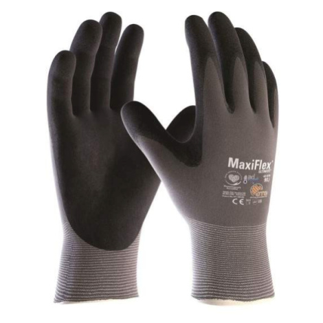 Rukavice MAXIFLEX® Ultimate™ 42-874 polomáčené šedé vel. 9