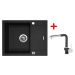 Sinks LINEA 600 XC Granblack + Mix 3 P GR