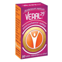 Veral 25mg 30 tablet