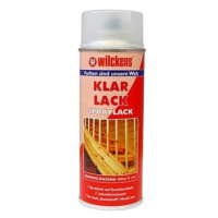 Wilckens Bezbarvý pololesklý lak ve spreji Klarlack Seidenglanz Lackspray 400 ml