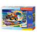 mamido  Puzzle 40 dílků MAXI Skákající Monster Truck