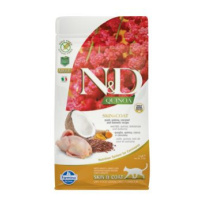 N&D Quinoa N&D GF Quinoa CAT Skin&Coat Quail & Coconut 1,5kg