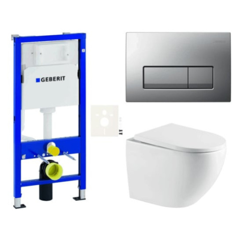 Závěsný wc set do lehkých stěn / předstěnová SAT SIKOGESREX67D50