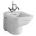 Kerasan WALDORF bidet závěsný 37x55cm, bílá