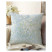 Modrý povlak na polštář s příměsí bavlny Minimalist Cushion Covers Blossom, 55 x 55 cm