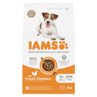 IAMS Advanced Nutrition Small & Medium s kuřecím, 3 / 5 kg - 15 % sleva - Adult Small & Medium D