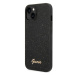 Guess GUHCP14MHGGSHK hard silikonové pouzdro iPhone 14 PLUS 6.7" black Glitter Script