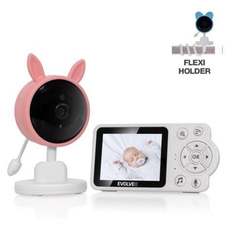 Evolveo Baby Monitor N3 Růžová
