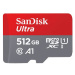 SanDisk MicroSDX Ultra 512GB + SD adaptér