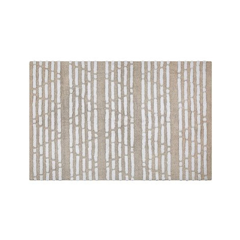Bavlněný koberec 120x180 cm béžový AHIRLI, 240272 BELIANI