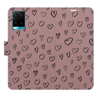 iSaprio Flip pouzdro Heart Dark 02 pro Vivo Y21 / Y21s / Y33s