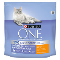 PURINA ONE Coat & Hairballs s kuřecím - 1,5 kg