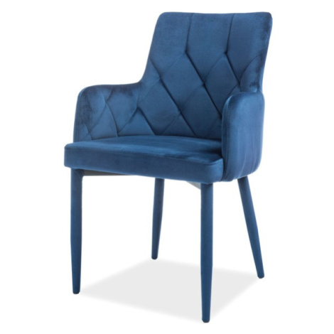 Jídelní židle RACORDU tmavě modrá
