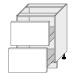 ArtExt Kuchyňská skříňka spodní PLATINIUM | D2M 60 Barva korpusu: Bílá