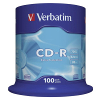 VERBATIM CD-R(100 ks)Spindle/EP/DL/52x/700MB