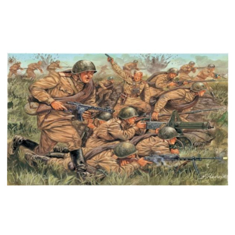 Model Kit figurky 6057 - WWII - RUSSIAN Infantry (1:72) Italeri